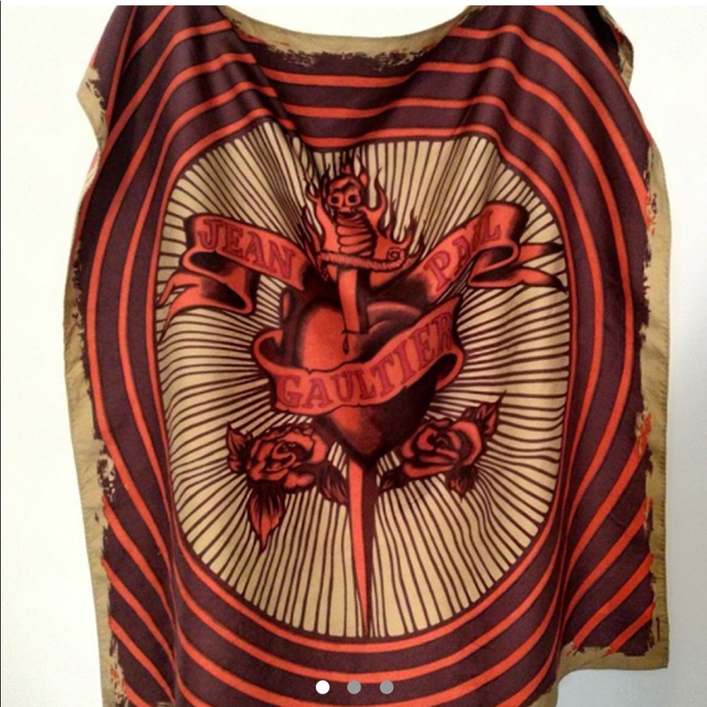 JPG Jean Paul Gaultier genuine vintage scarf